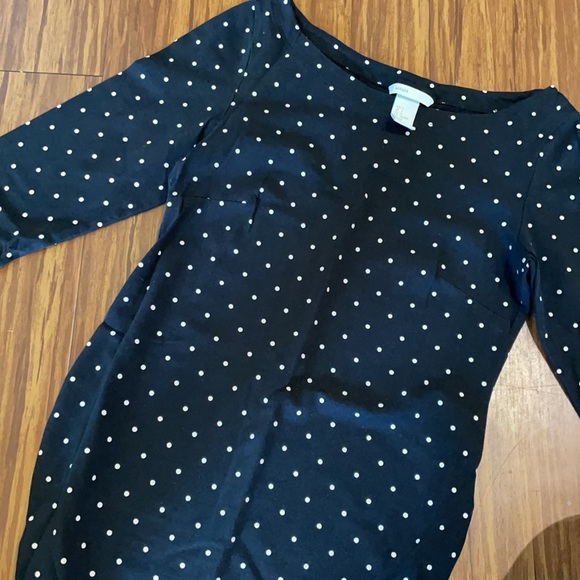 Maternity poka dot top small - Picture 3 of 3